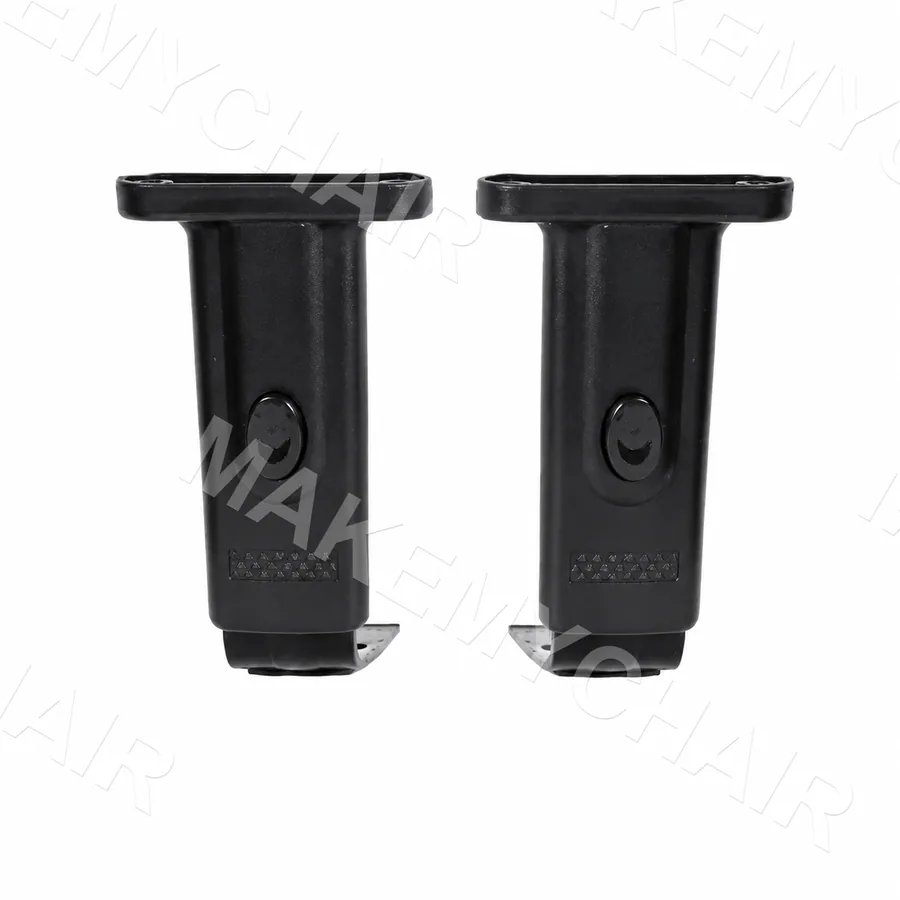 Adjustable Office Chair Armrest Clamp Set – Black
